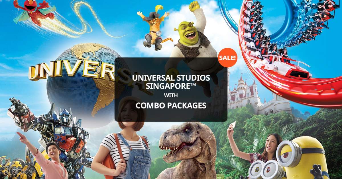 Universal Studios Singapore One Day Pass Combo Package Klook